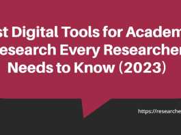 Best Digital Tools for Academic Research