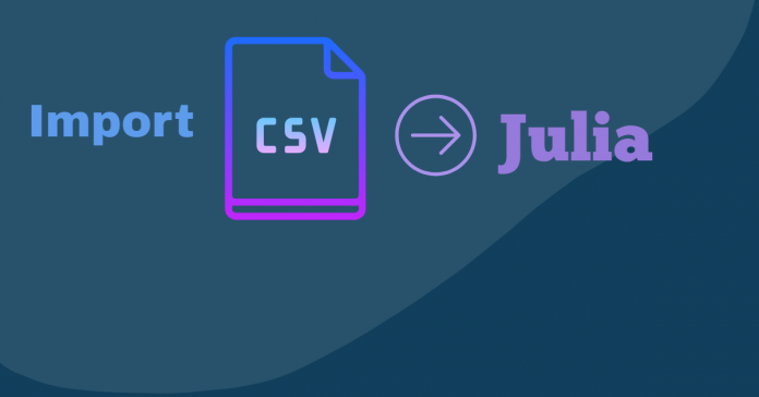 Import and Use CSV file into Julia