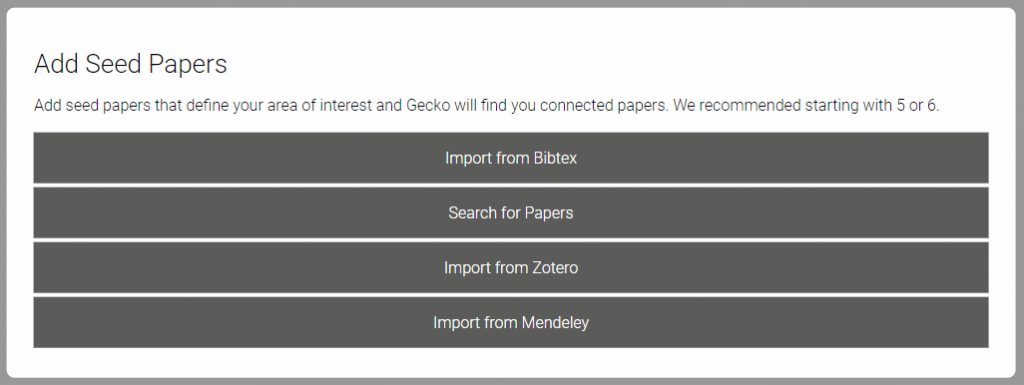 Literature Discovery Tool for Searching relevant papers