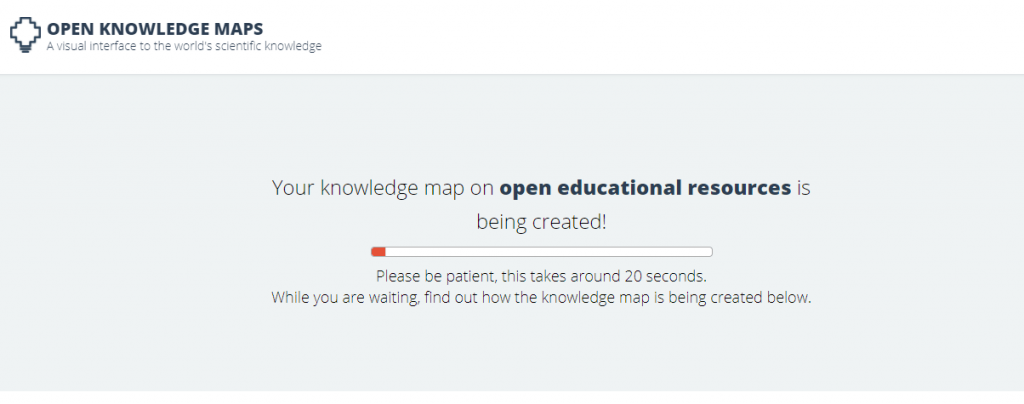 Find Most Relevant Papers using Knowledge Maps and visual search interface