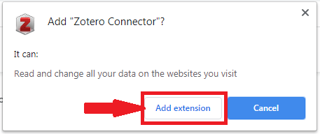 how to use zotero chrome plugin