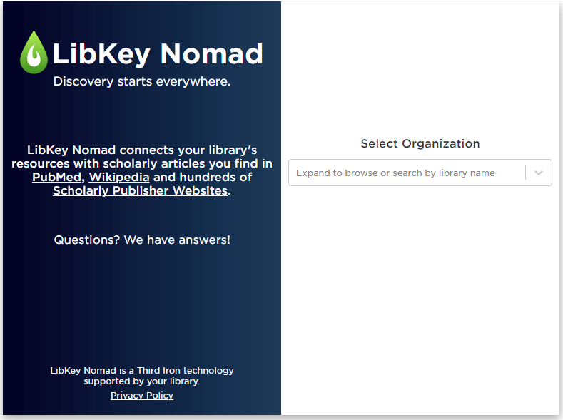 libkey nomad