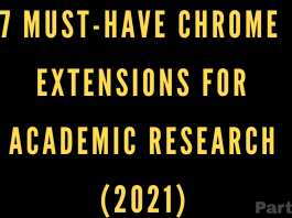 chrome extensions for academic research