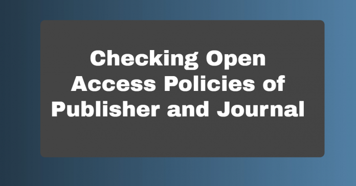 open access policy