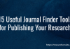 15 Useful Journal Finder Tools for Publishing Your Research Journal Finder Tools