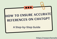 How to Ensure Accurate References on ChatGPT : A Step-by-Step Guide