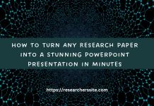How to Turn Any Research Paper into a PowerPoint Presentation in Minutes
