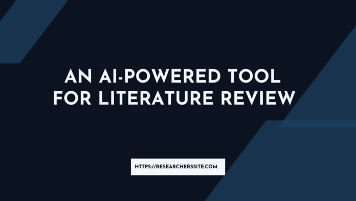 An AI-Powered Tool for Literature Review