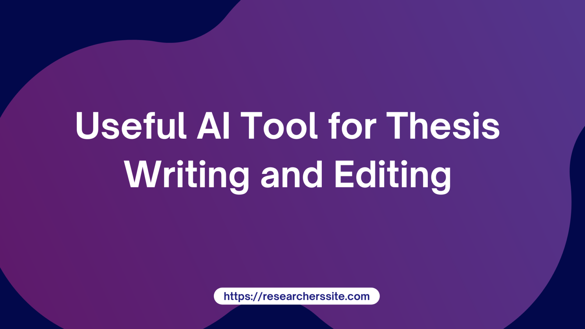ai tools for thesis writing